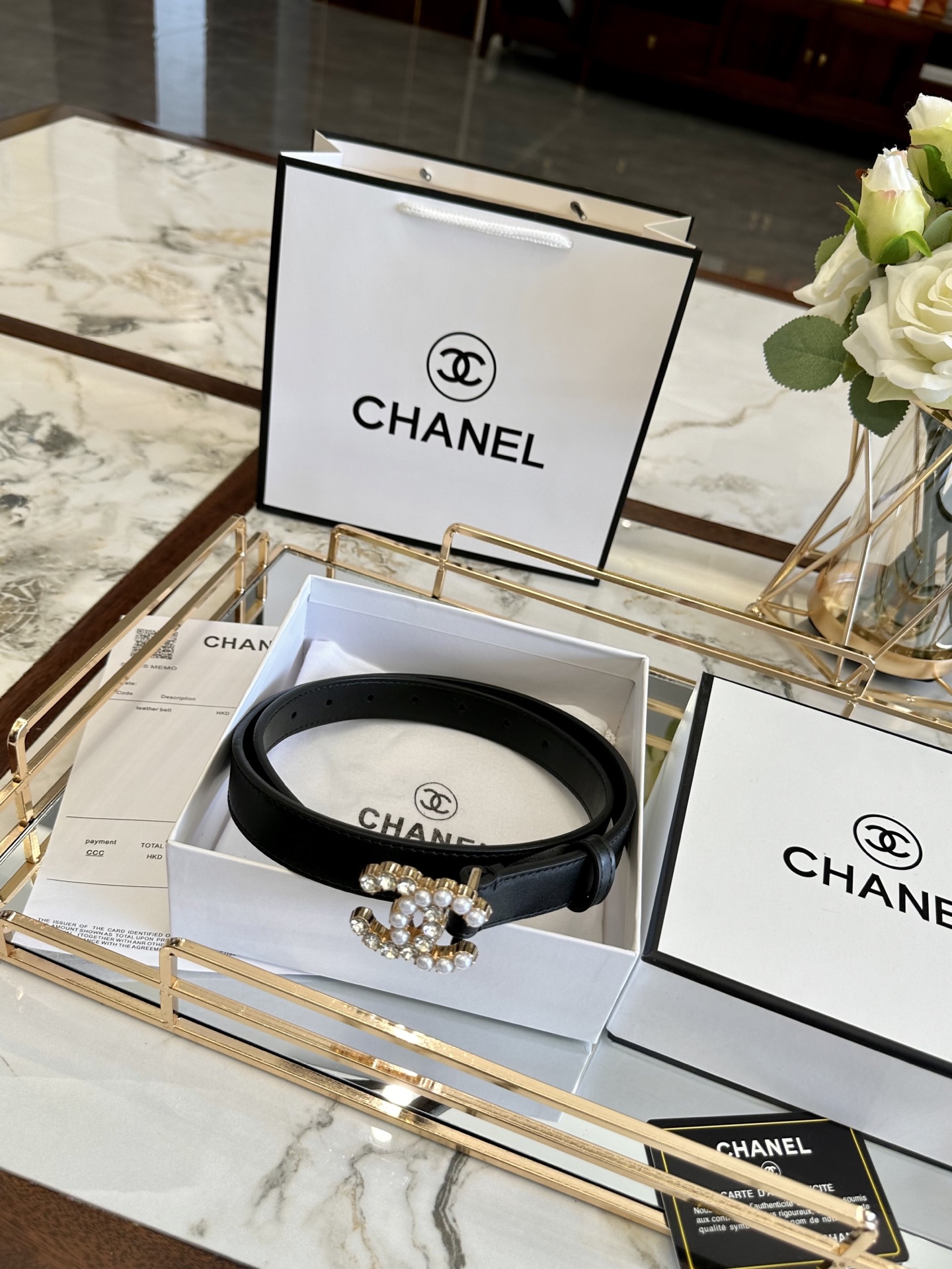 CHANEL belt model 04